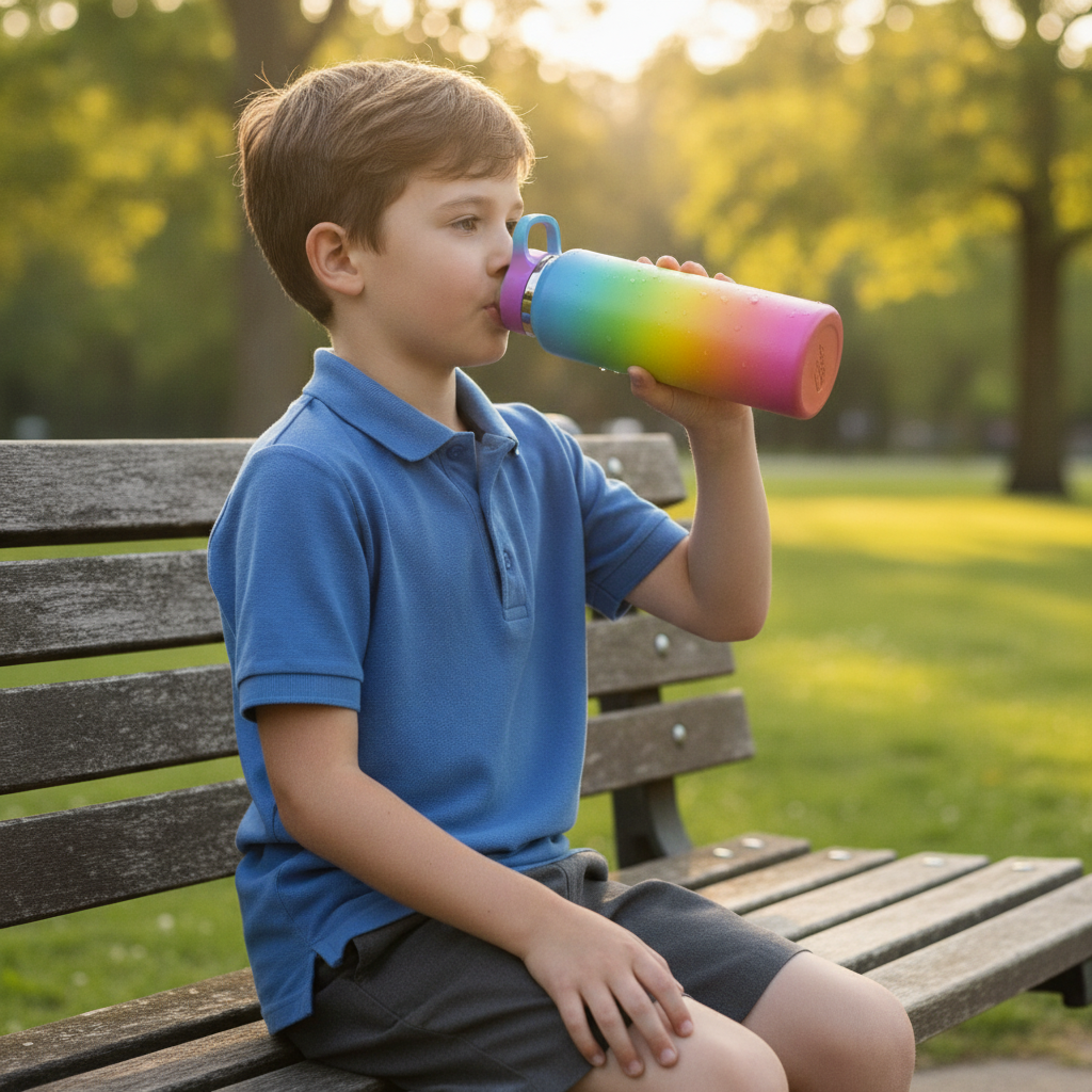 Insulated Water Bottles in everyday use