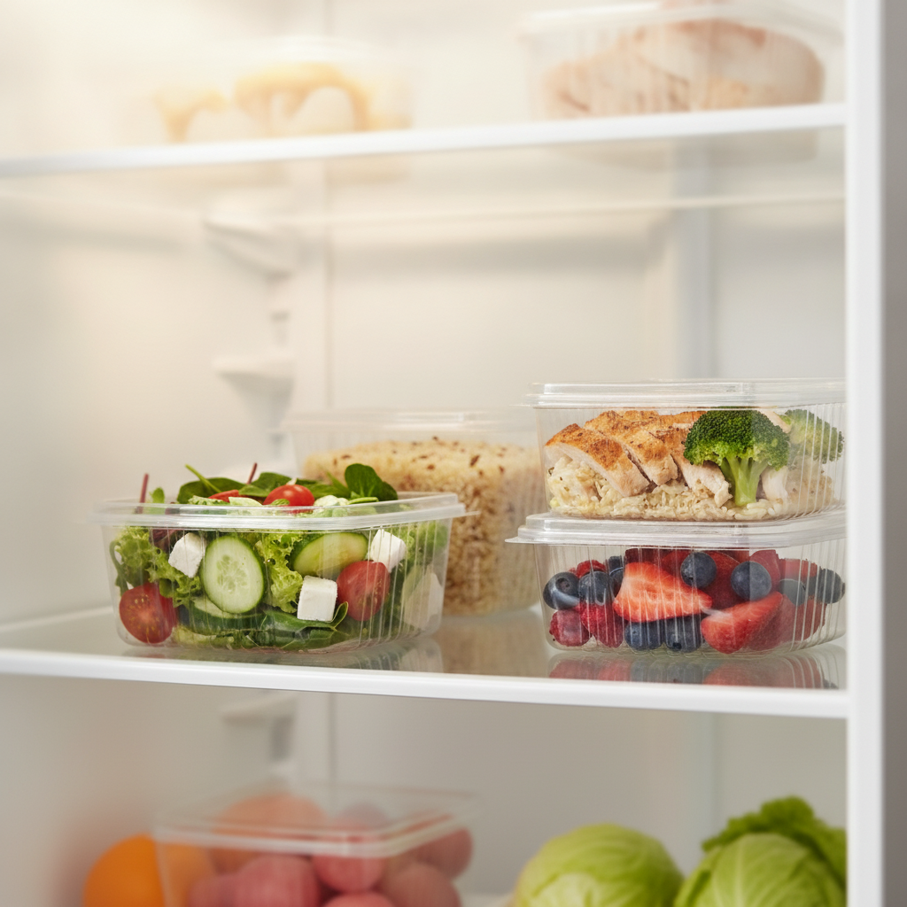 Thin Walled Container 500ml in everyday use