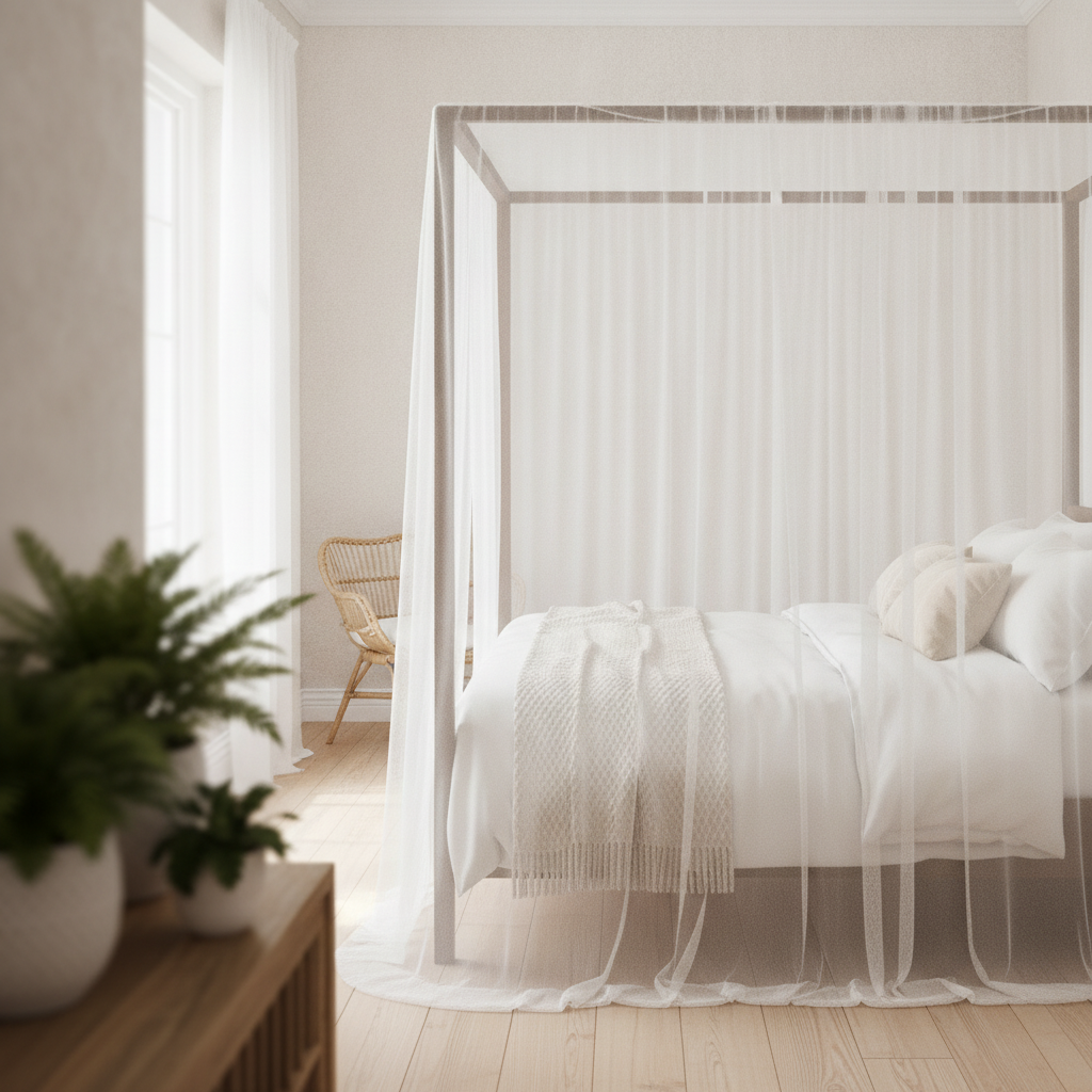 Mosquito Net Fabric in everyday use