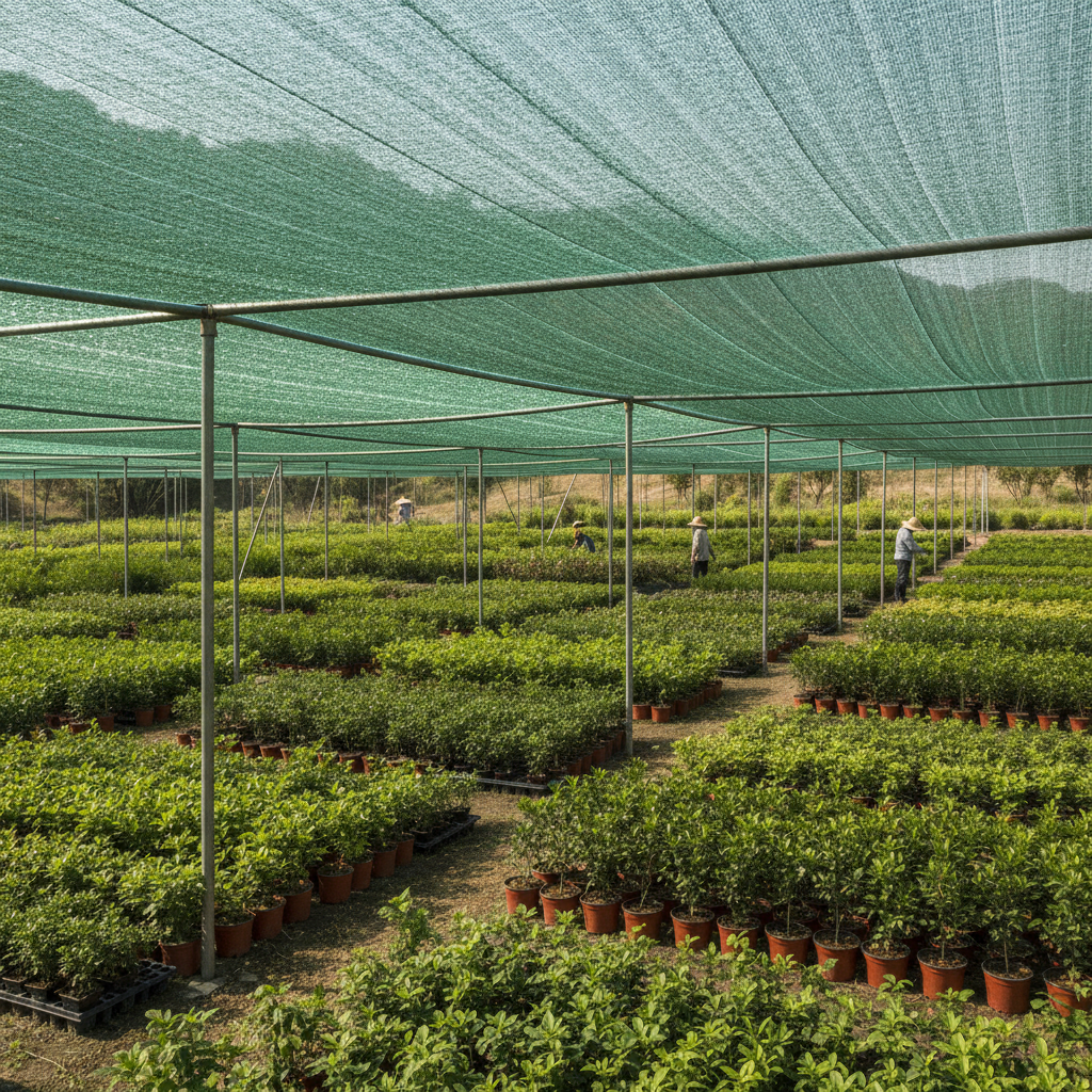 Shade Net (50% / 75%) in everyday use